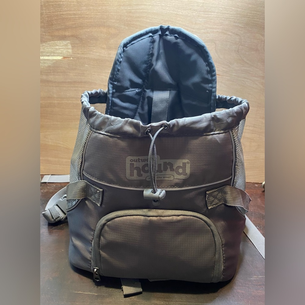 Outward Hound PoochPouch Dog Front Carrier, Small, Grey